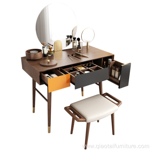 Luxury Makeup Desk Modern Whit Mirror